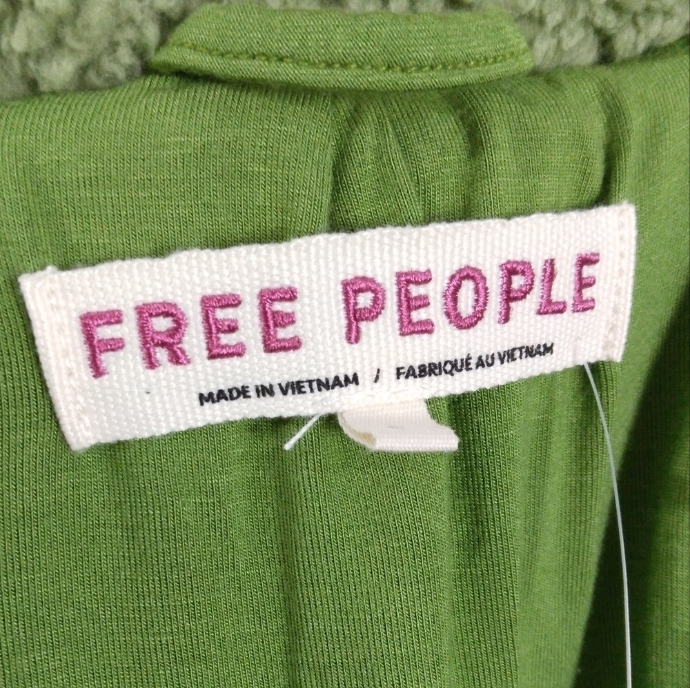 NWT Free People Joplin Cozy Teddy Jacket 🧸 $198 Medium - Picture 14 of 15
